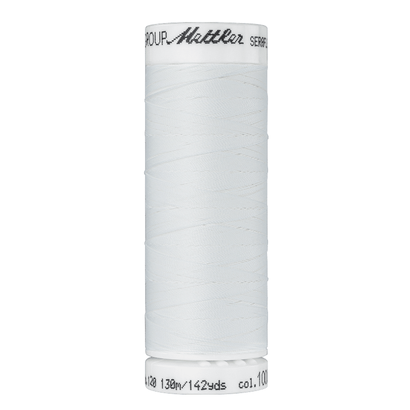Amann Mettler - Seraflex elastisch naaigaren 130m - 1000 Eggshell