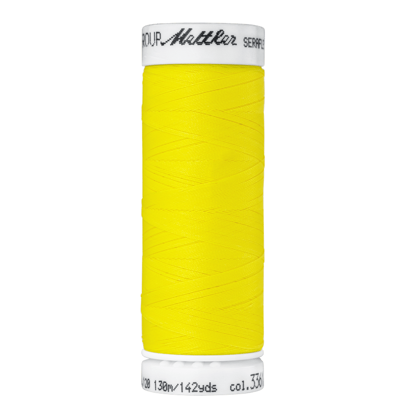 Amann Mettler - Seraflex elastisch naaigaren 130m - 3361 Lemon