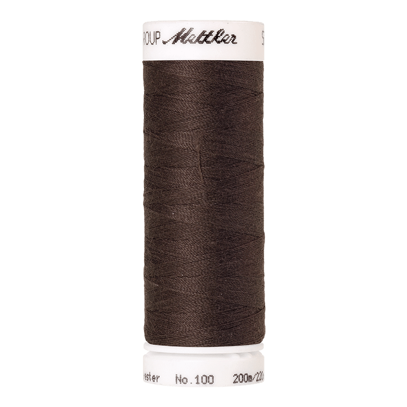 Amann Mettler – Seralon naaigaren 200m - 0399 Earthy Brown Coal