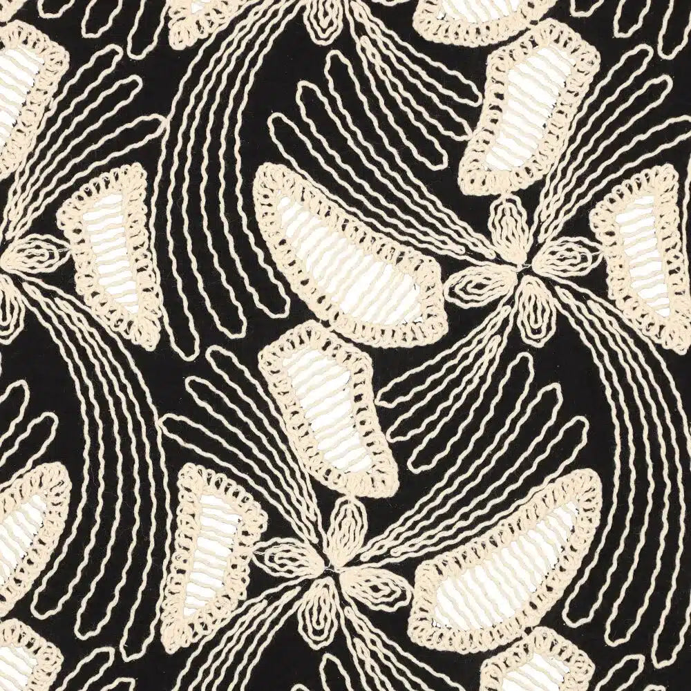 Anouk broderie offwhite/zwart