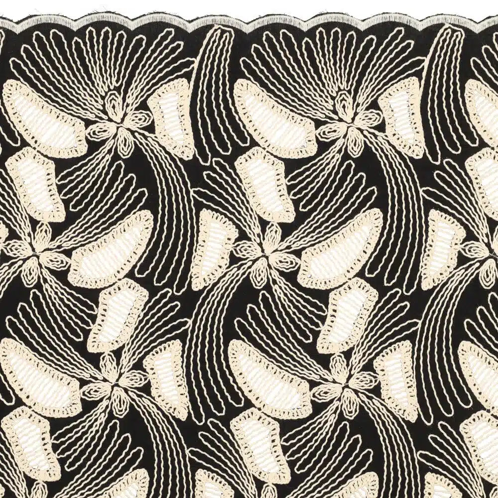 Anouk broderie offwhite/zwart