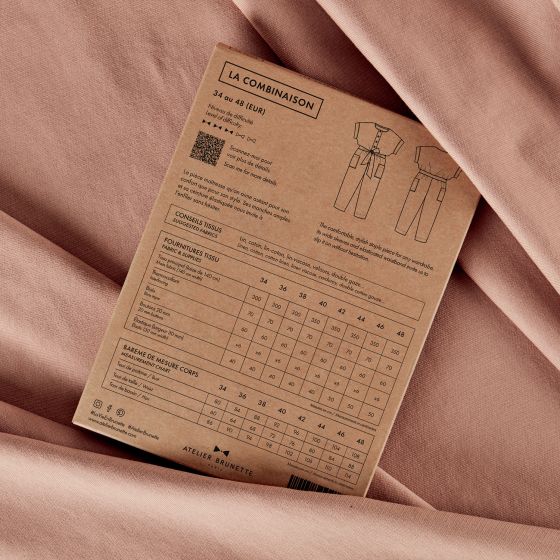 Atelier Brunette - La Combinasion (papieren patroon)