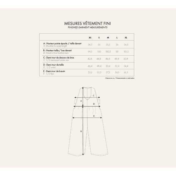 Atelier Brunette - La Combishort (papieren patroon)