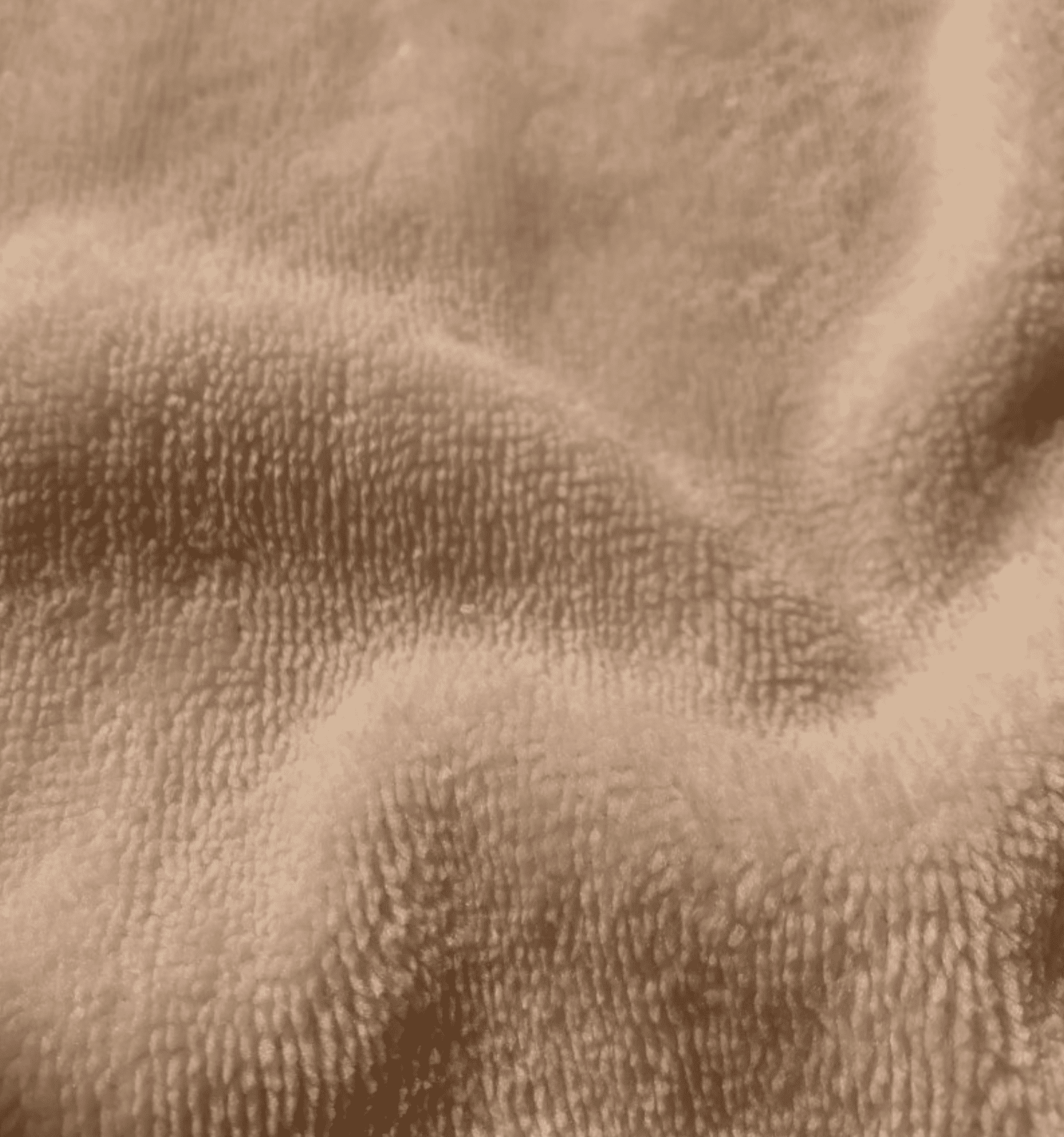 Bamboo badstof mocha beige