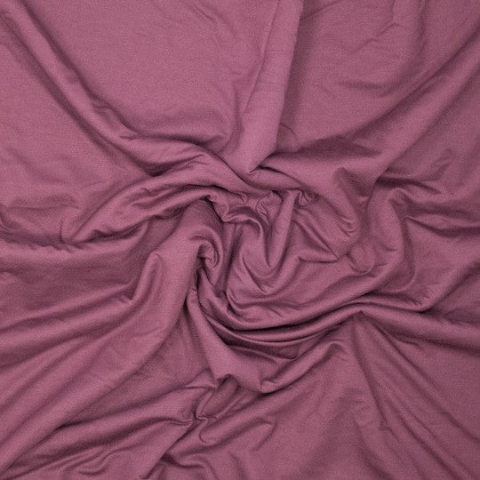 Bamboo french terry mauve