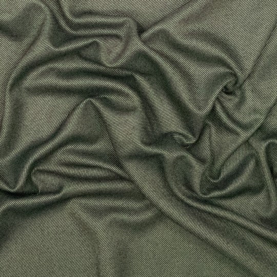 Bamboo | recycled polyester strepen olijfgroen