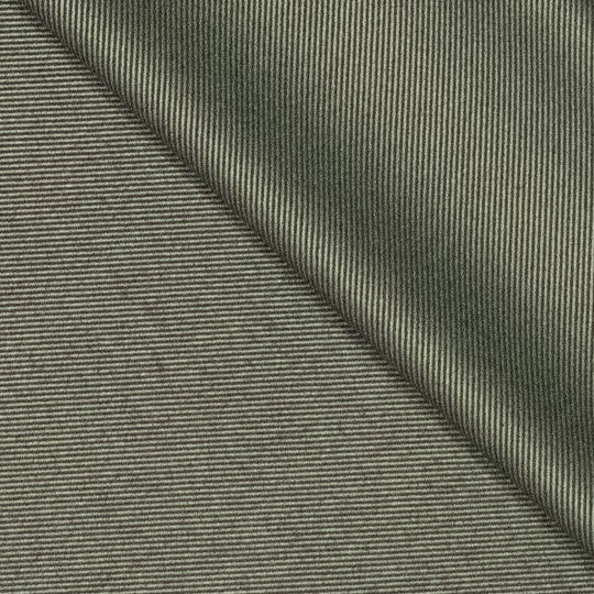 Bamboo | recycled polyester strepen olijfgroen