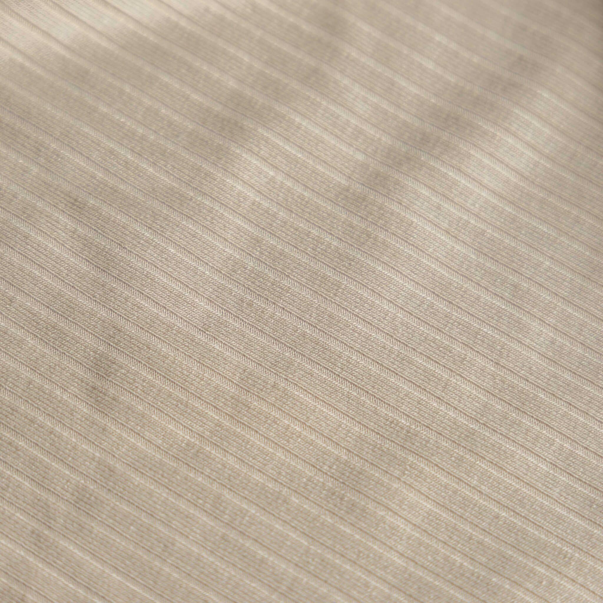 Bamboo rib jersey beige