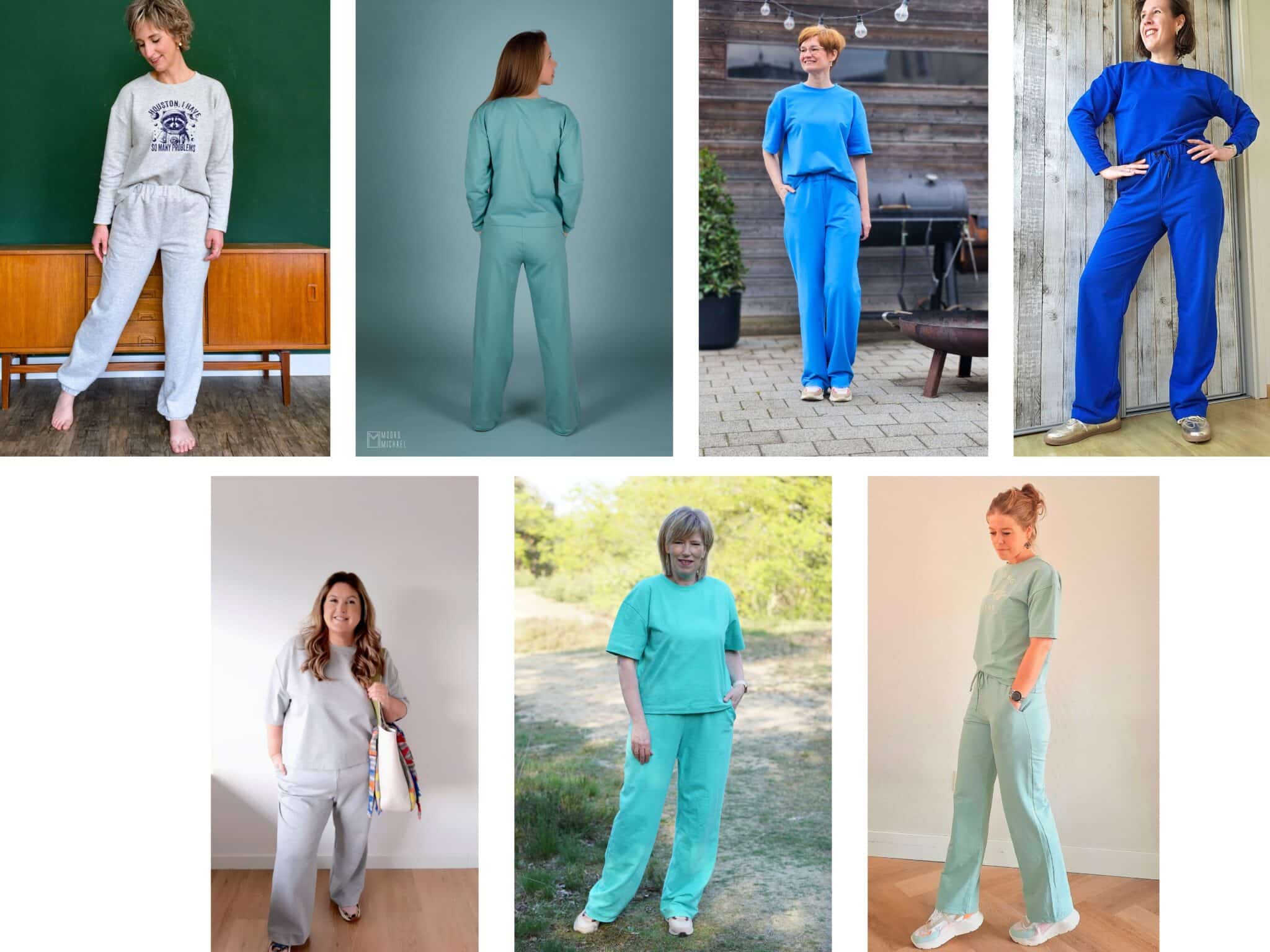 Bel'Etoile - Lola loungewear set dames/kids (papieren patroon)
