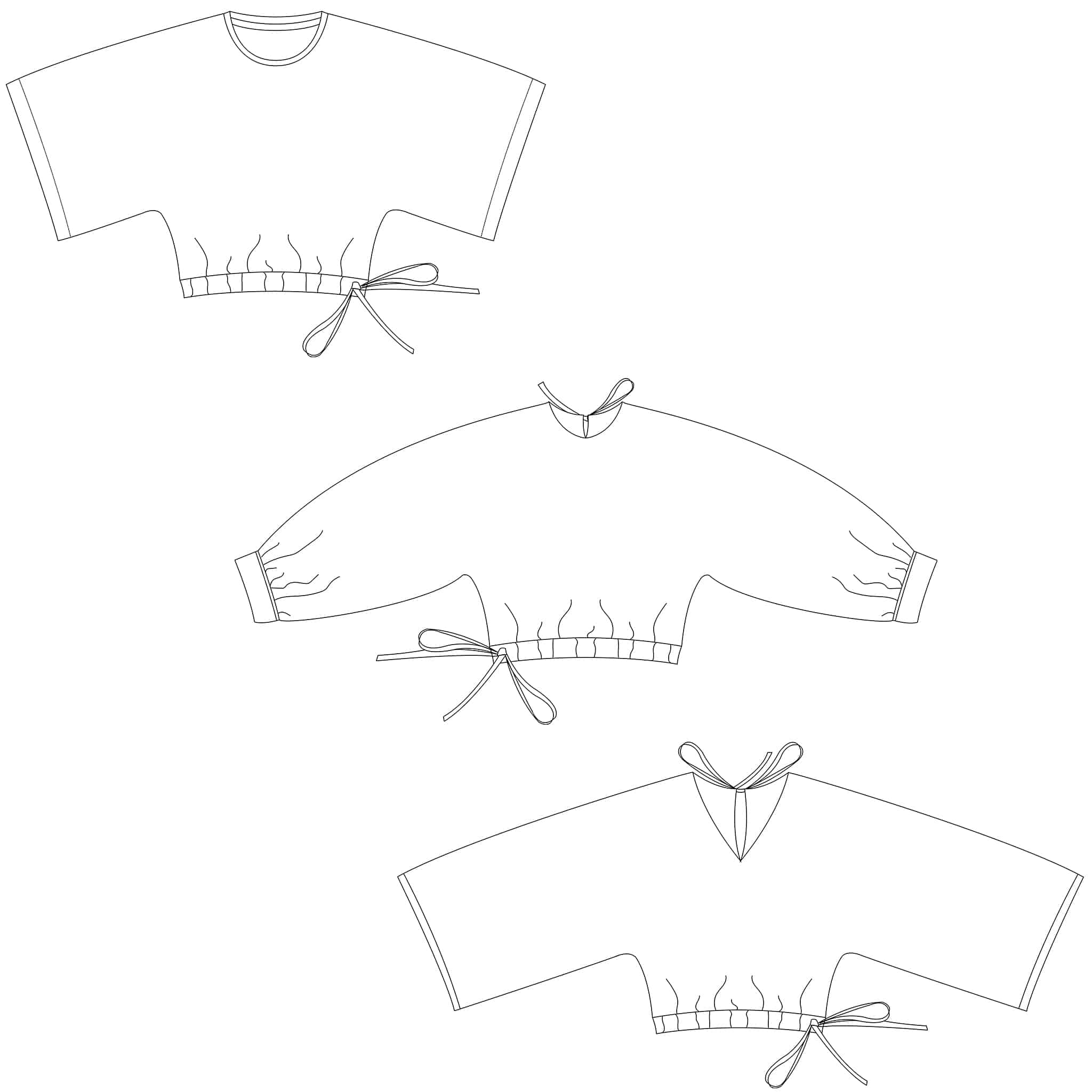 Bel'Etoile - Vita blouse dames en tieners (papieren patroon)