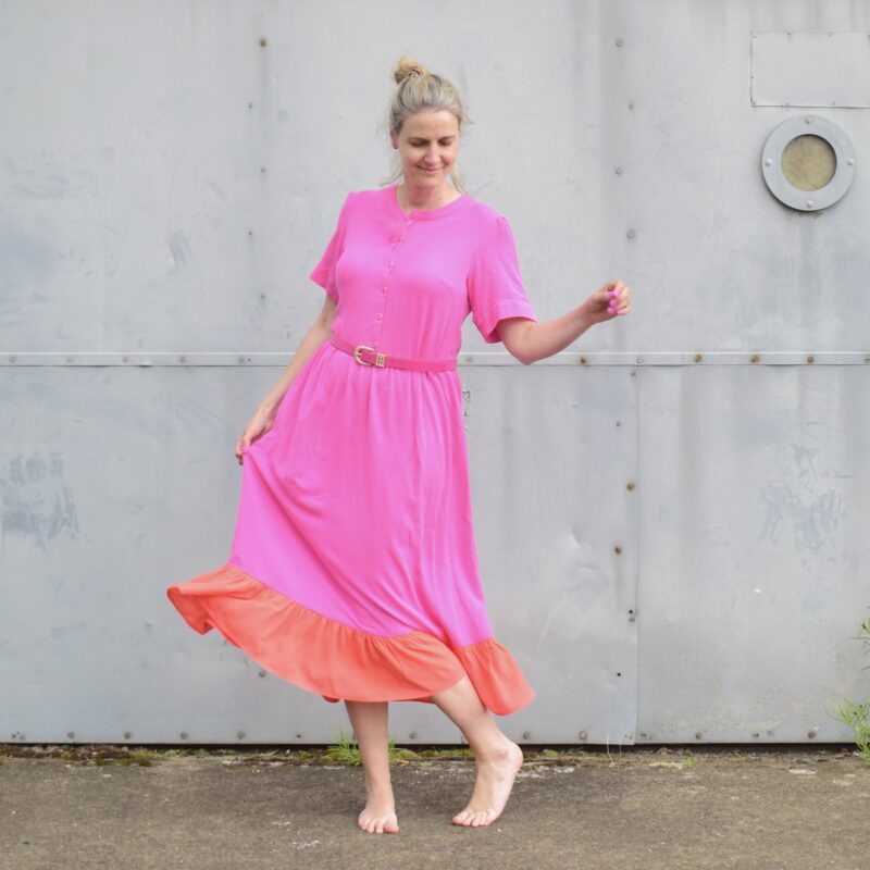 Bel'Etoile - Zada blouse en jurk voor dames &amp; tieners – papieren naaipatroon