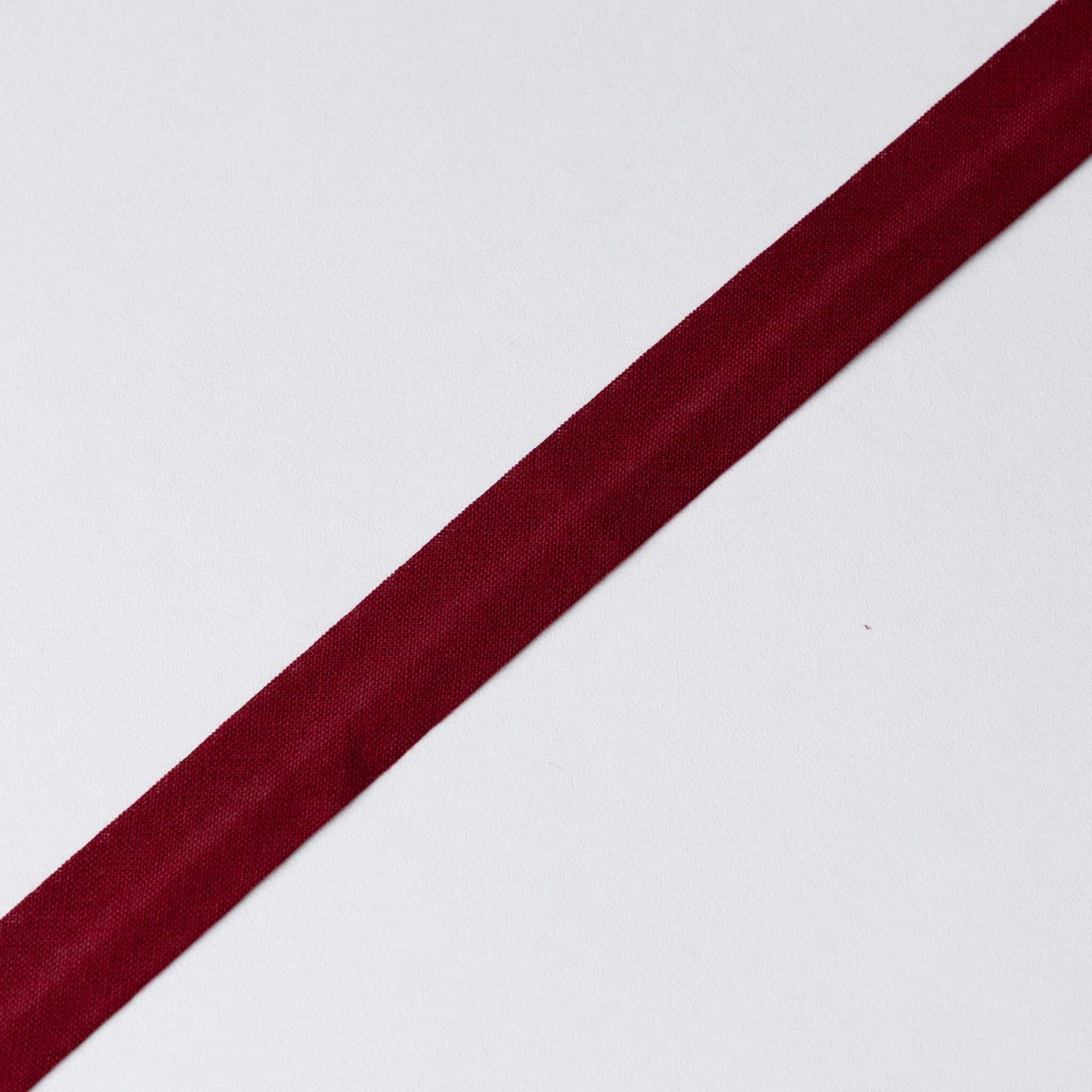 Biaisband katoen 20mm bordeaux (752)