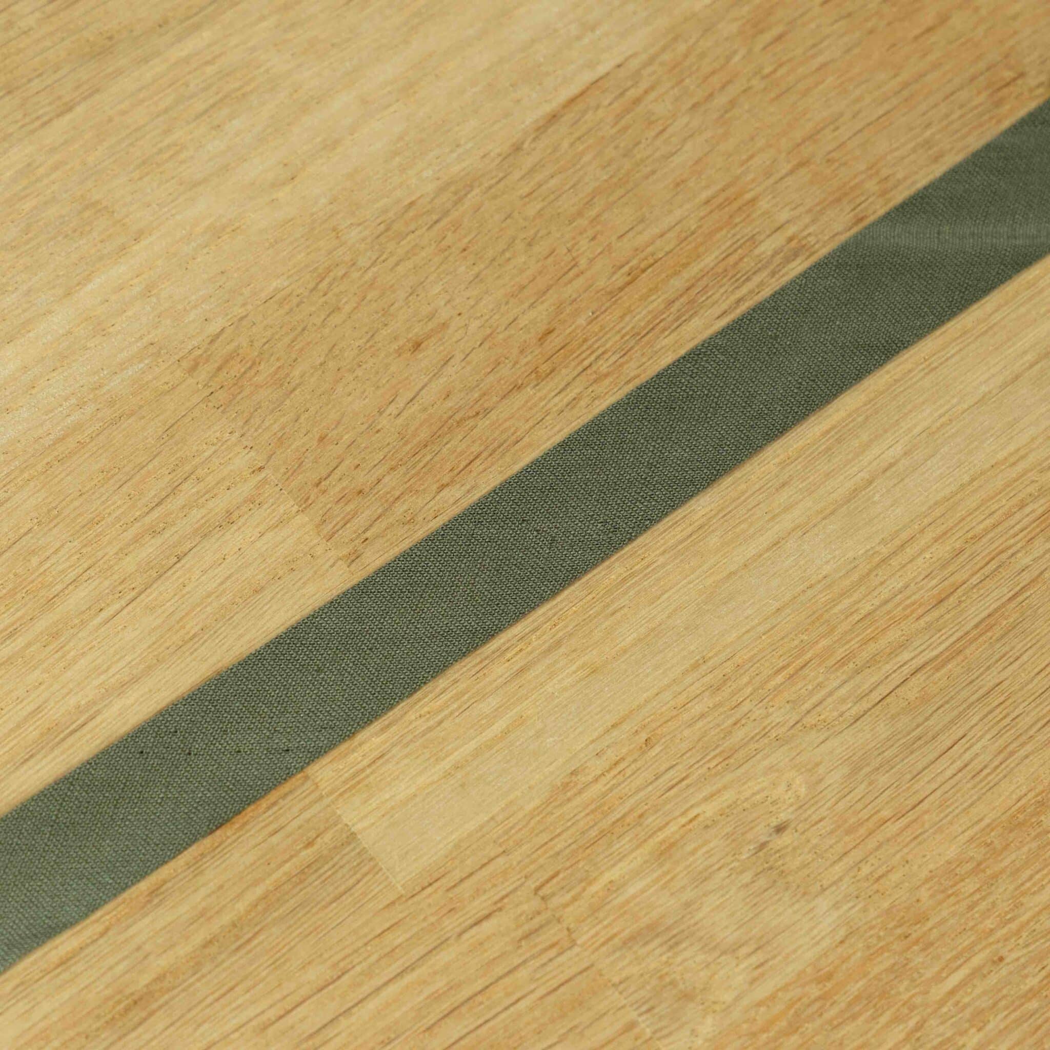 Biaisband katoen 20mm legergroen (840)