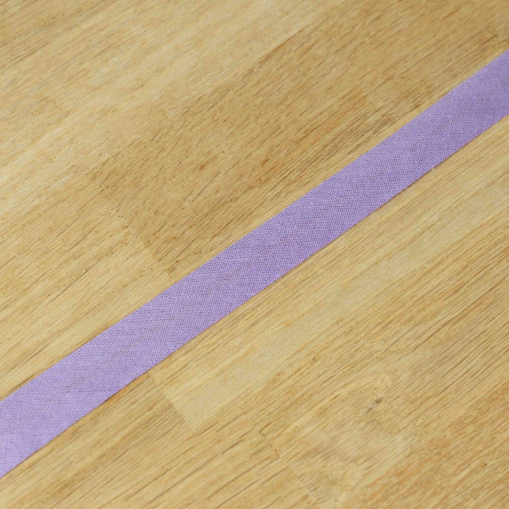 Biaisband katoen 20mm lila (165)