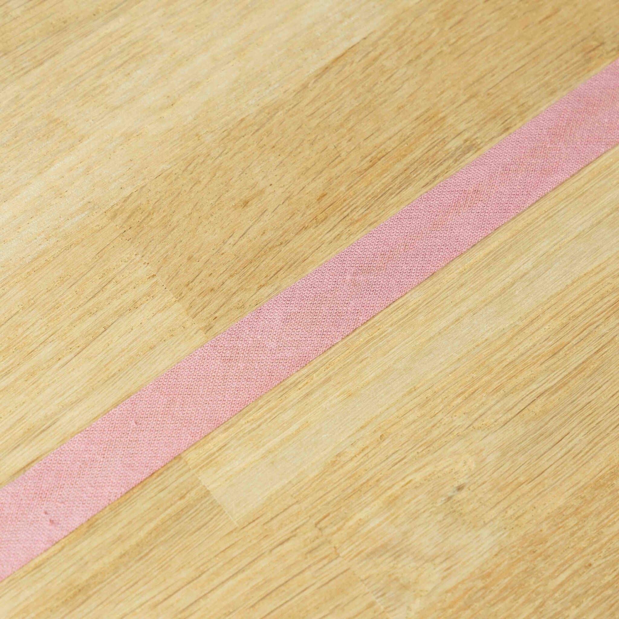 Biaisband katoen 20mm oudroze (776)