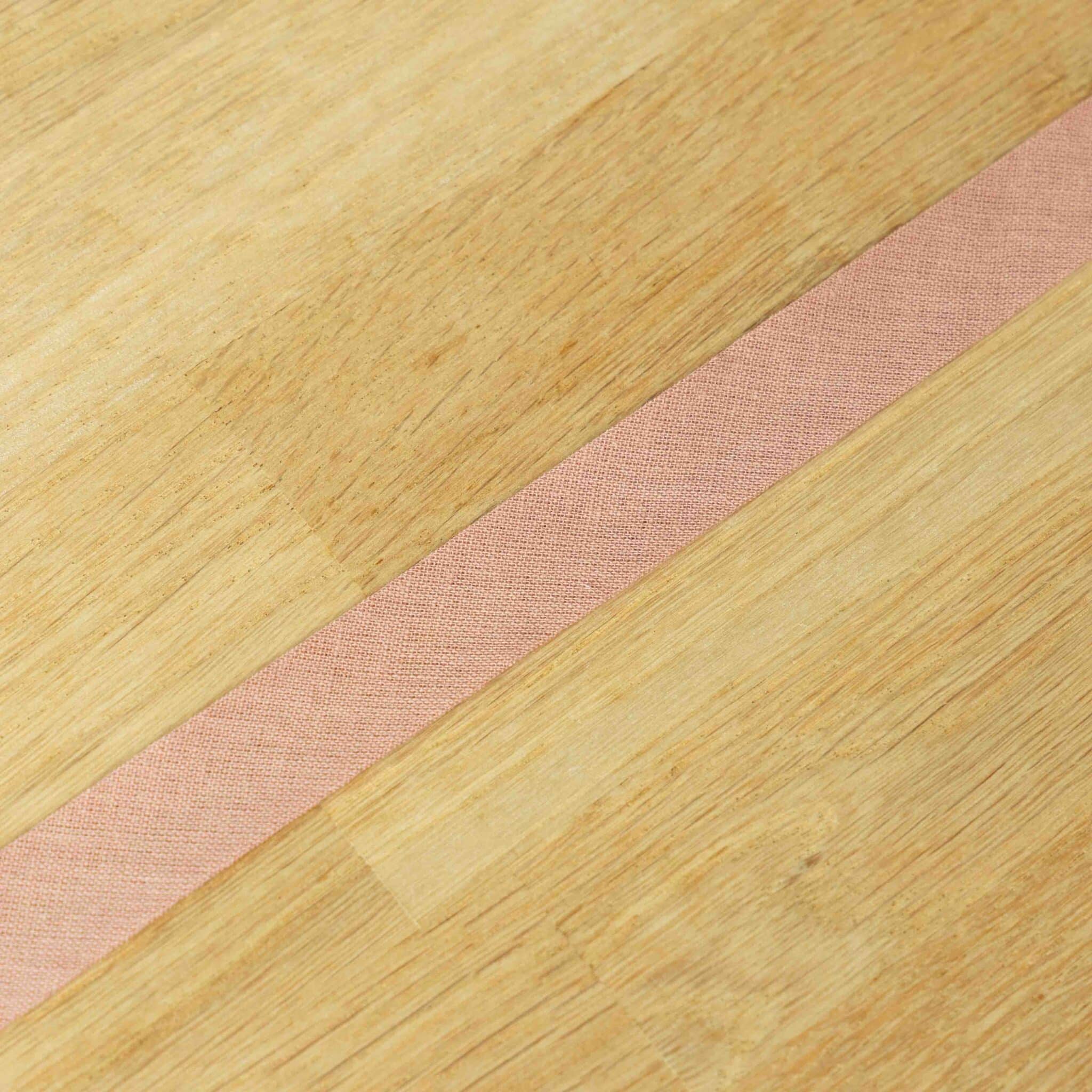 Biaisband katoen 20mm oudroze (884)