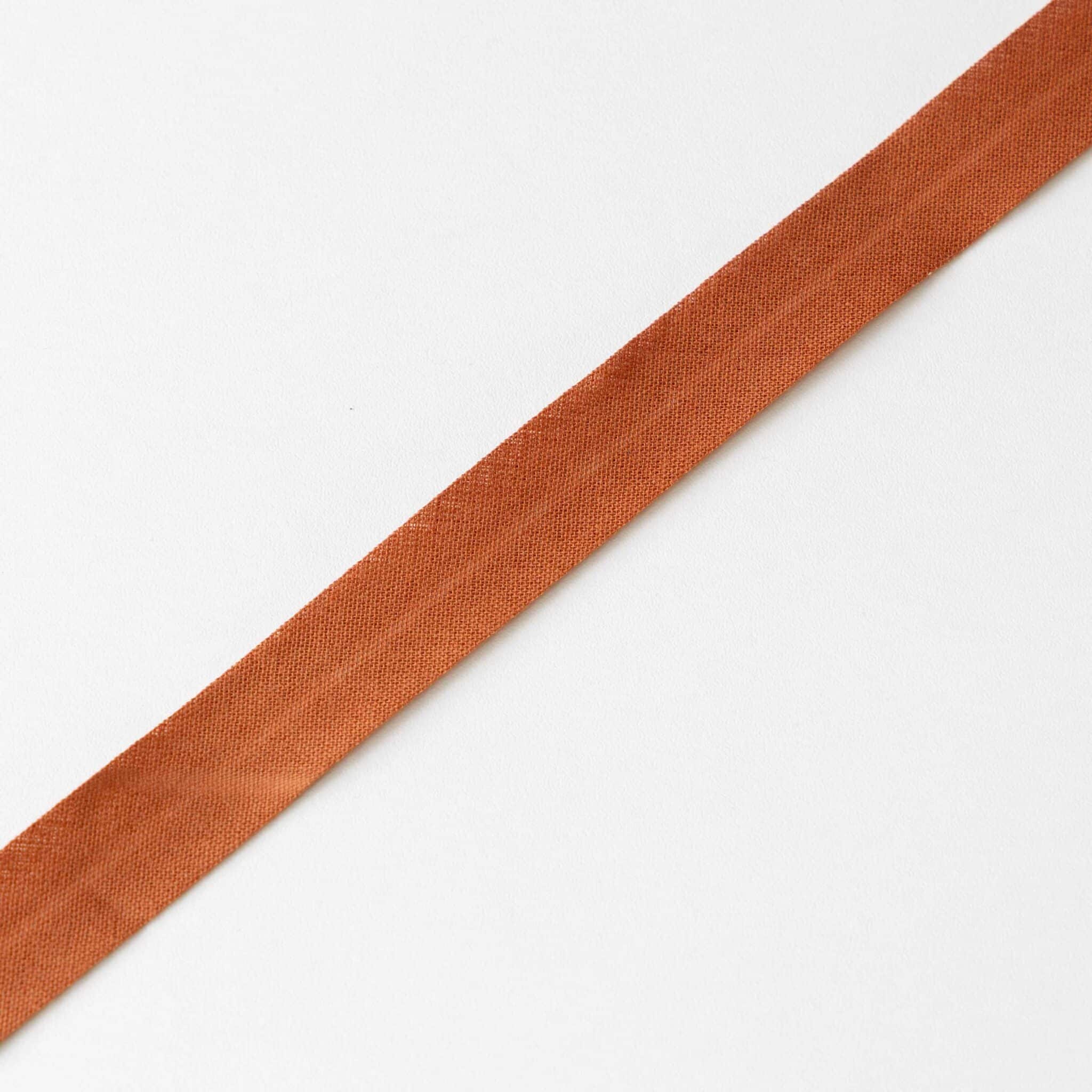 Biaisband katoen 20mm terra (973)