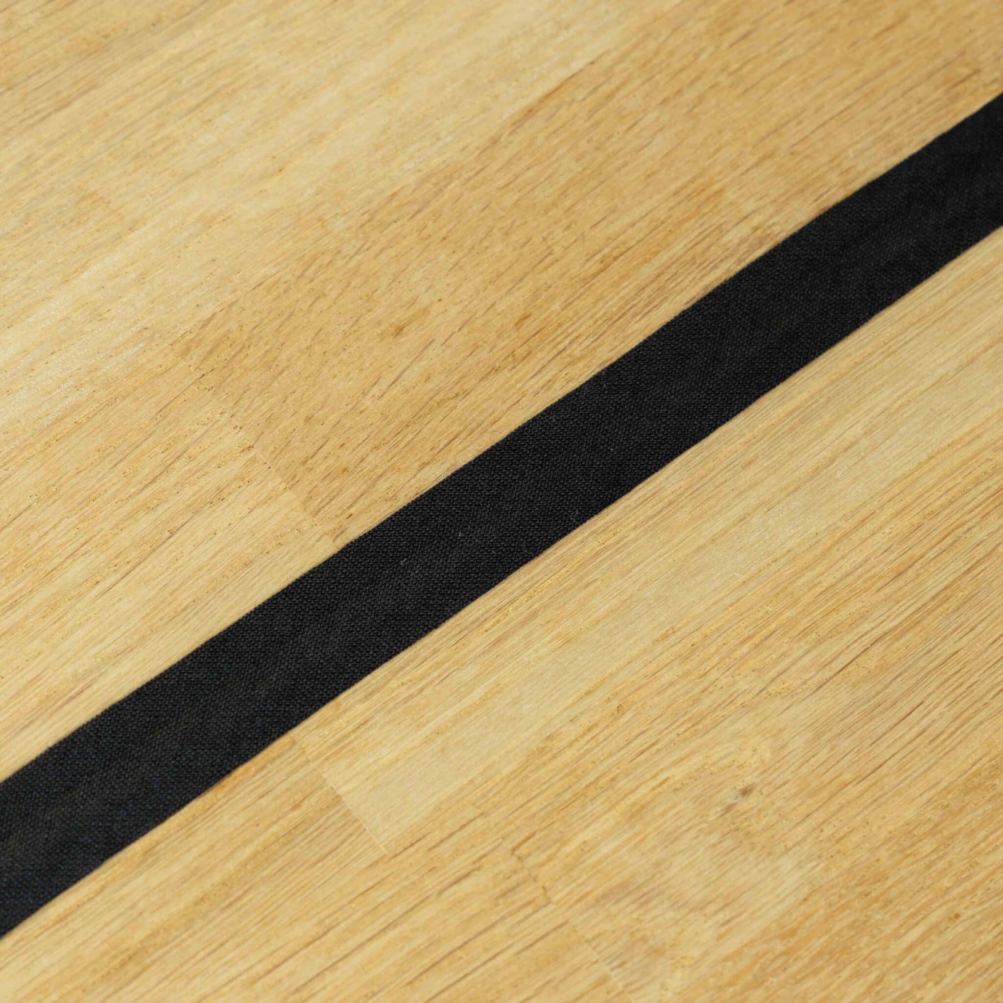 Biaisband katoen 20mm zwart (000)