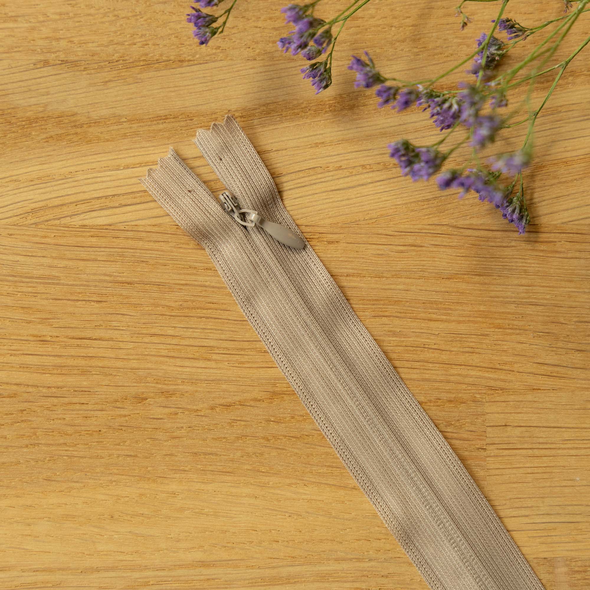 Blinde rits 22 cm - Beige (573)