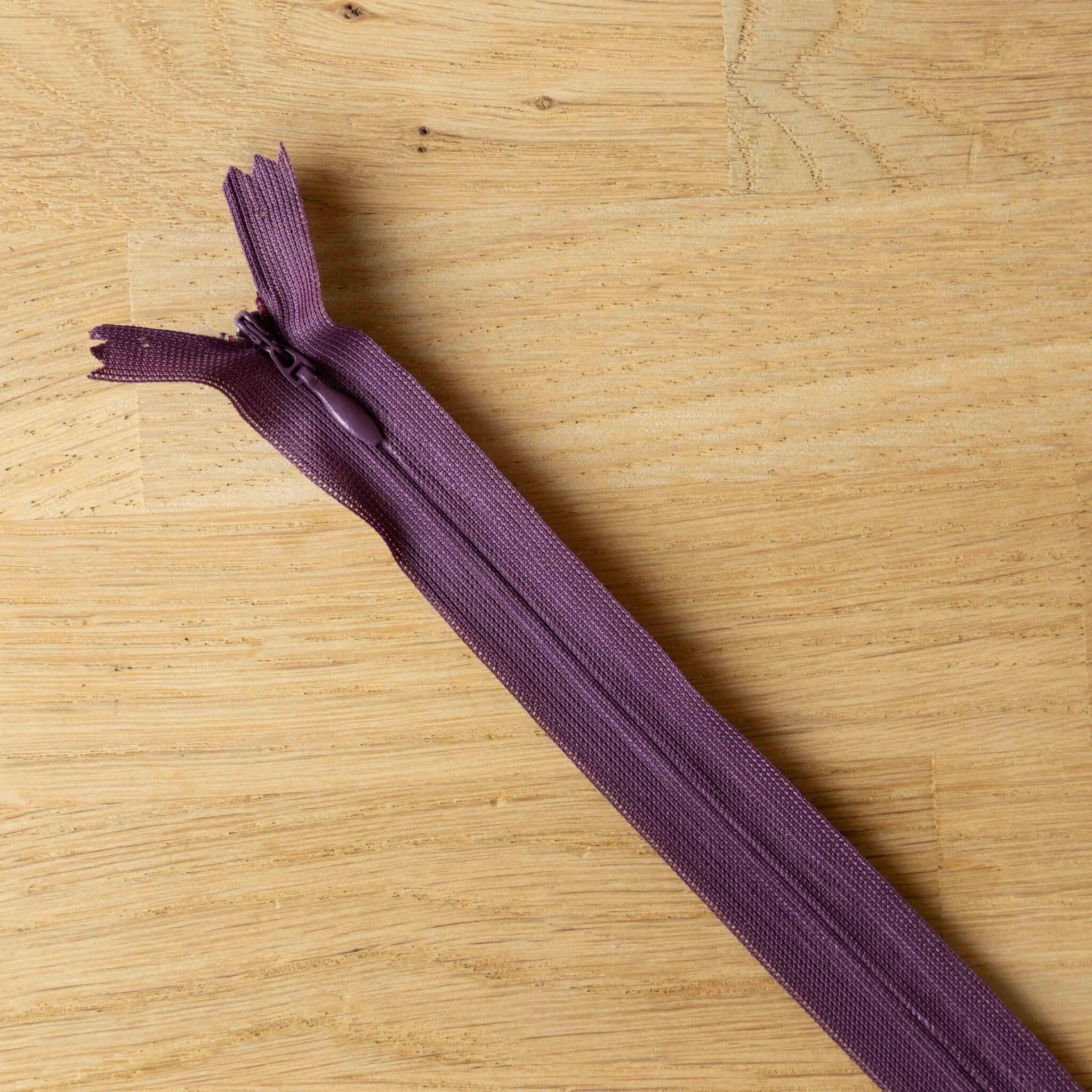 Blinde rits 22 cm - Mauve (863)