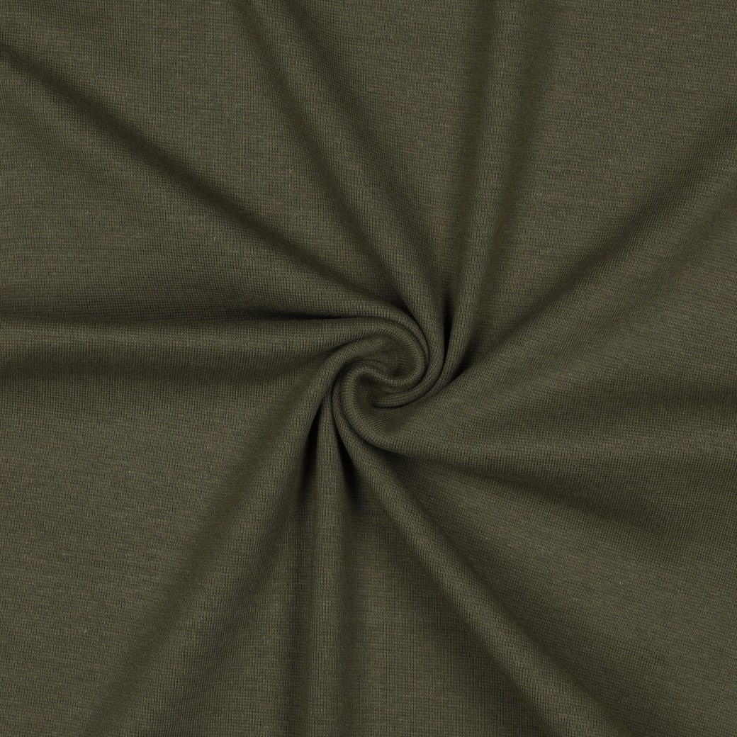 Boordstof legergroen (50 cm)