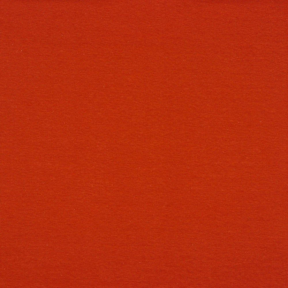 Boordstof uni steenrood (50 cm)