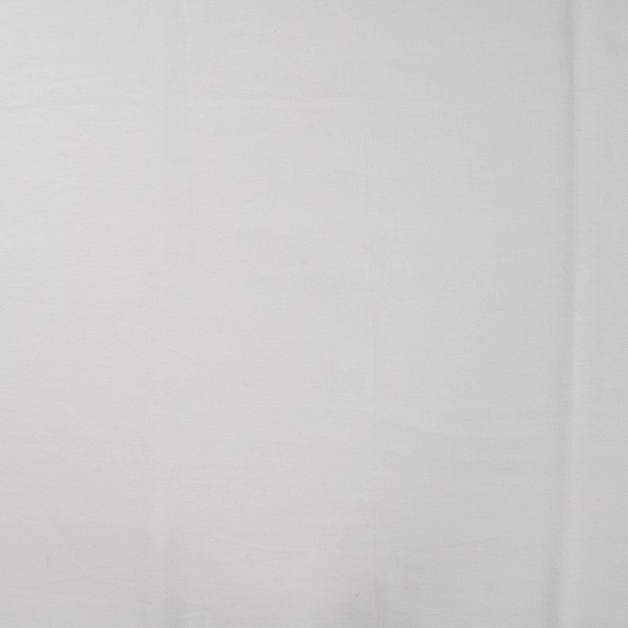 Brushed flanel uni offwhite