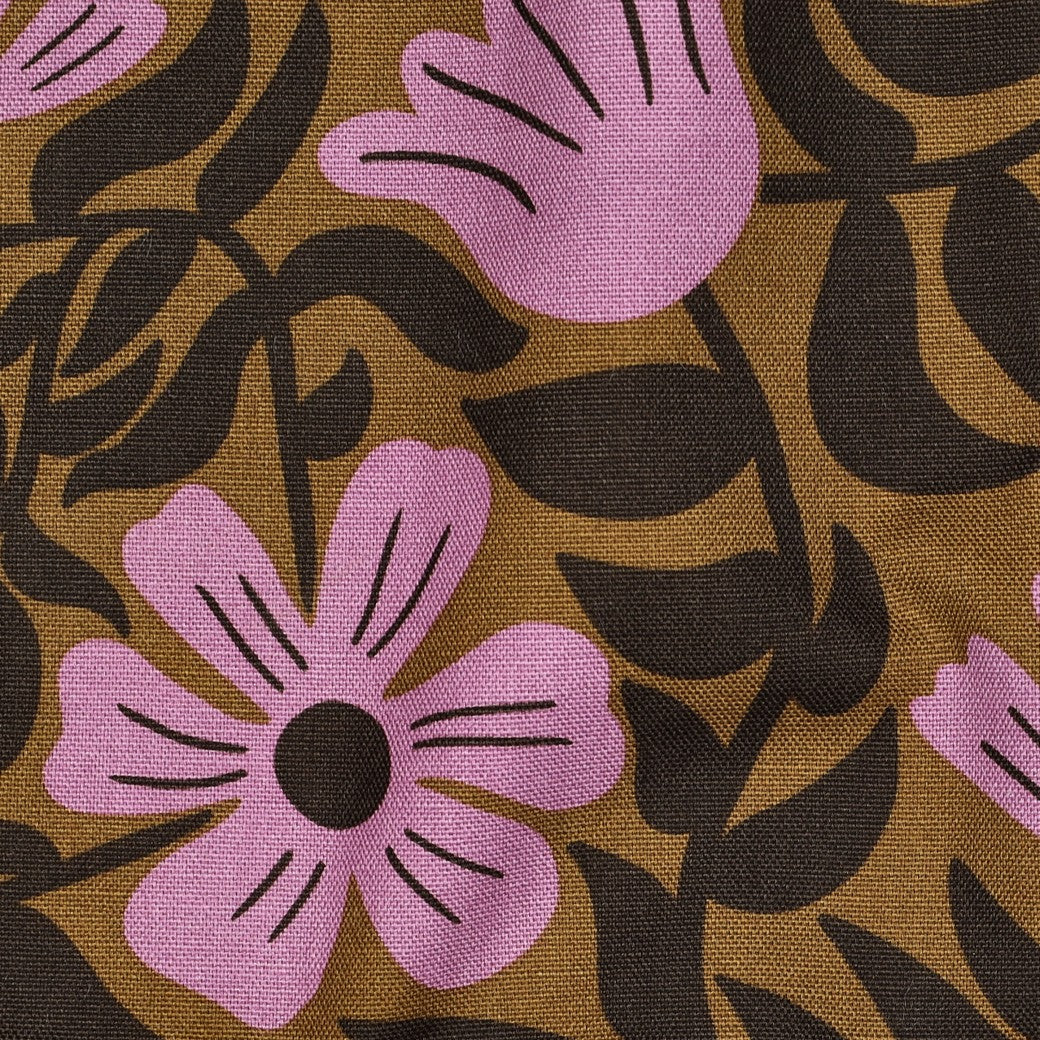 Canvas bloemen groen