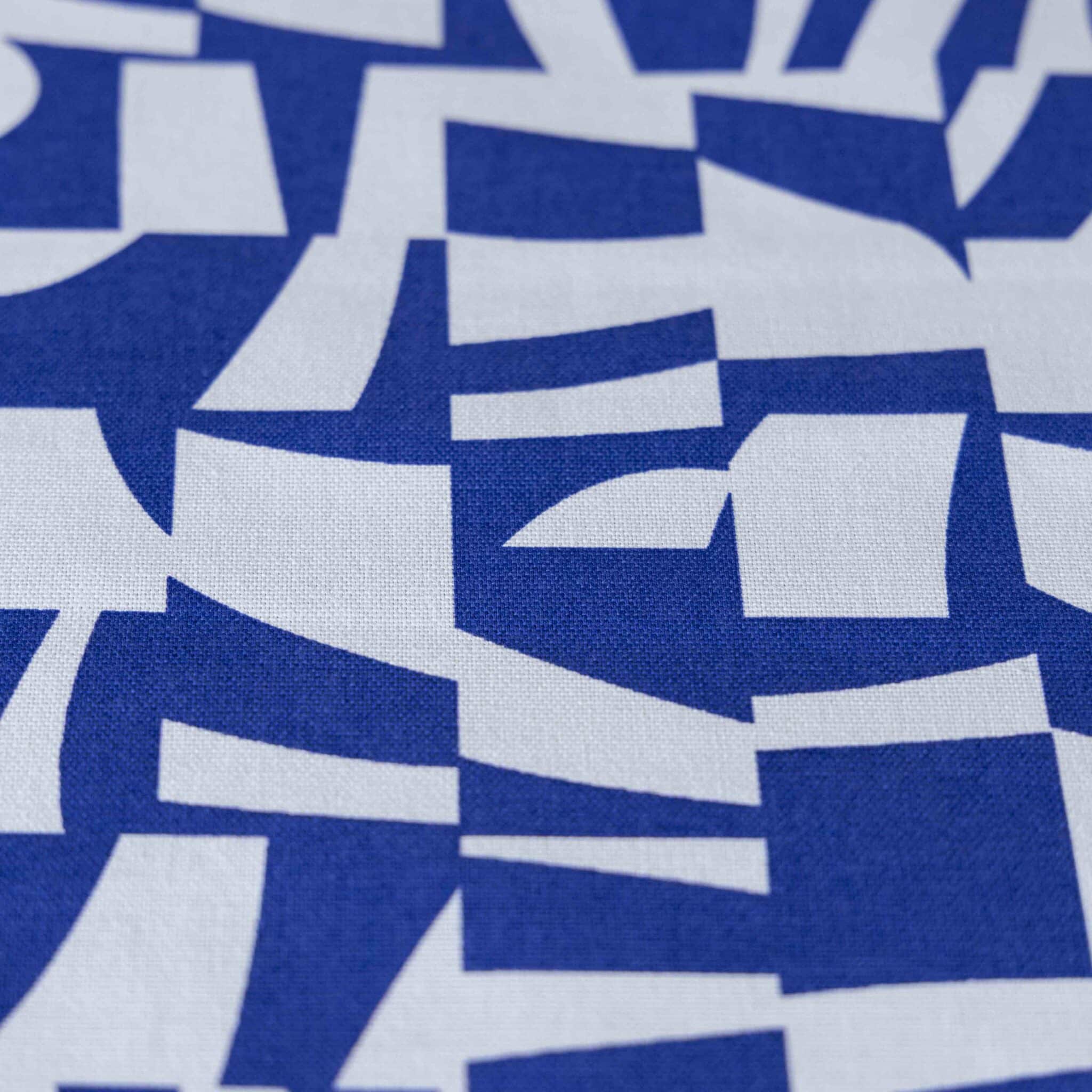 Canvas digitaal axo offwhite/blauw