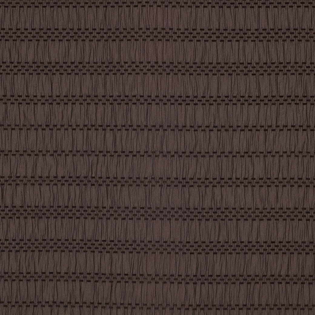 Chenille viscose jacquard bruin