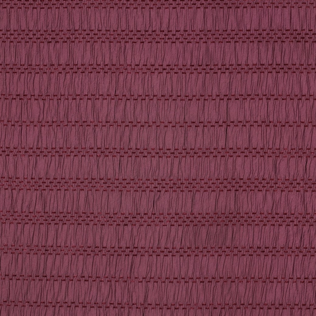 Chenille viscose jacquard burgundy