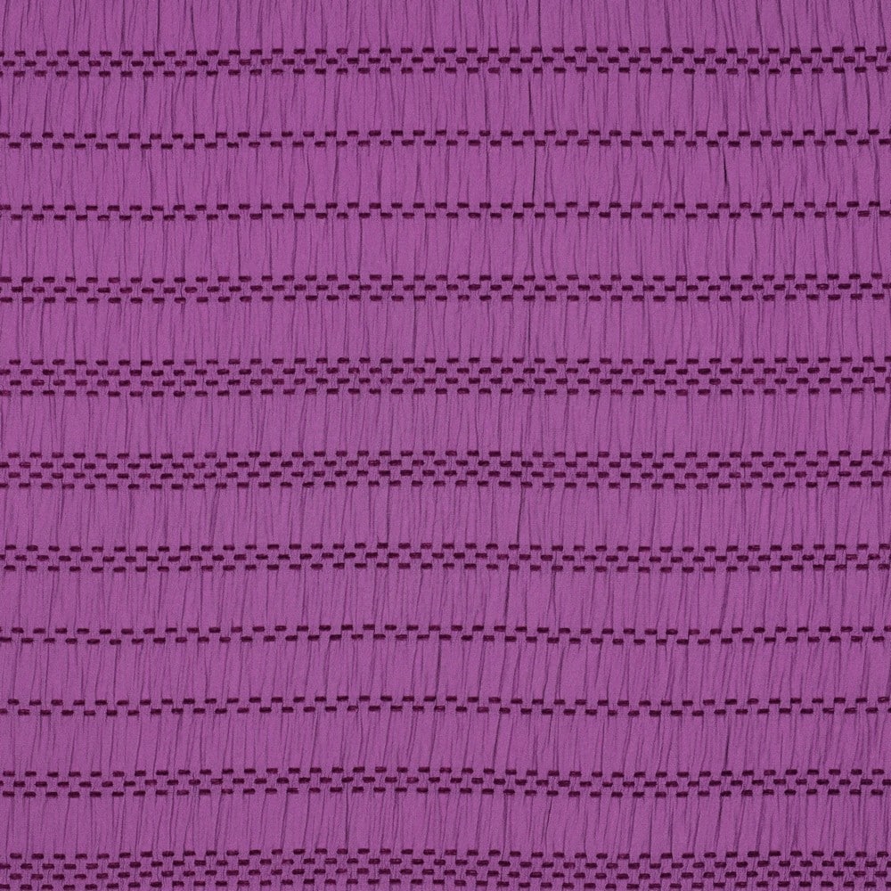 Chenille viscose jacquard cerise