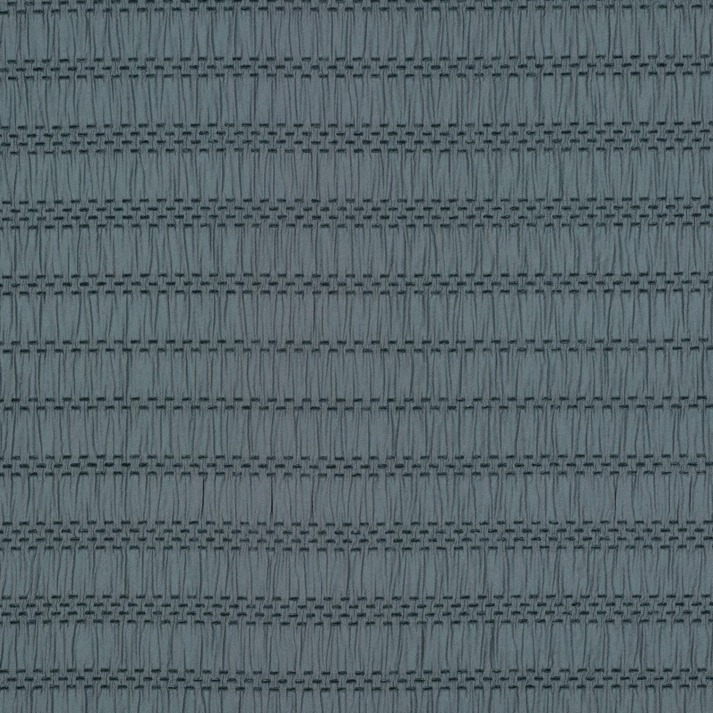Chenille viscose jacquard misty blue