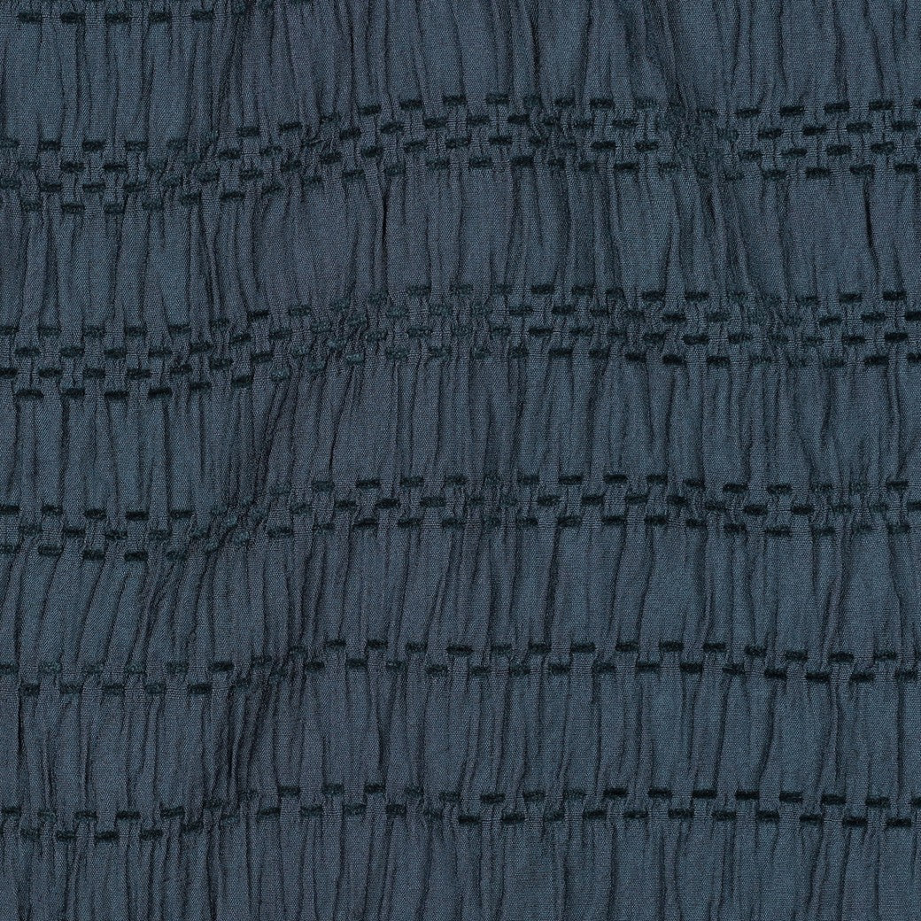 Chenille viscose jacquard navy