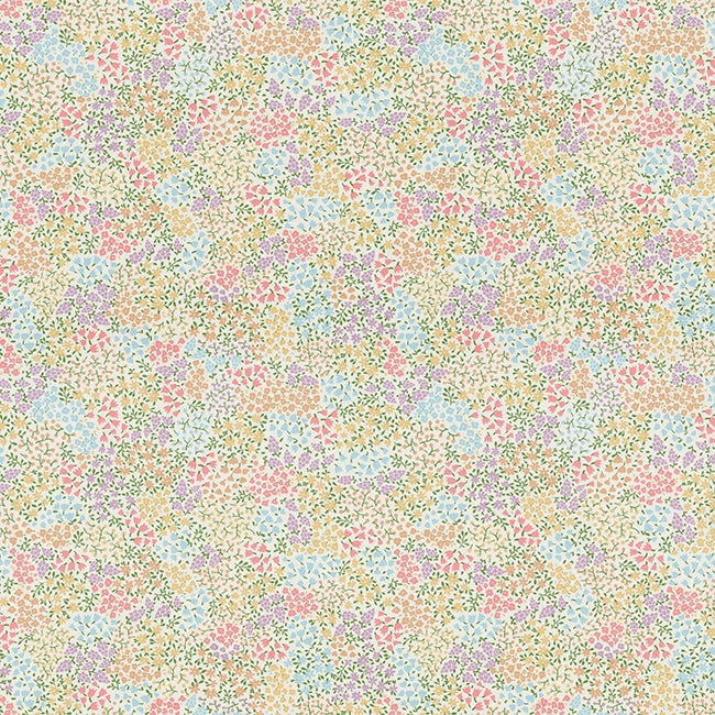 Coated half panama little flower sunshine