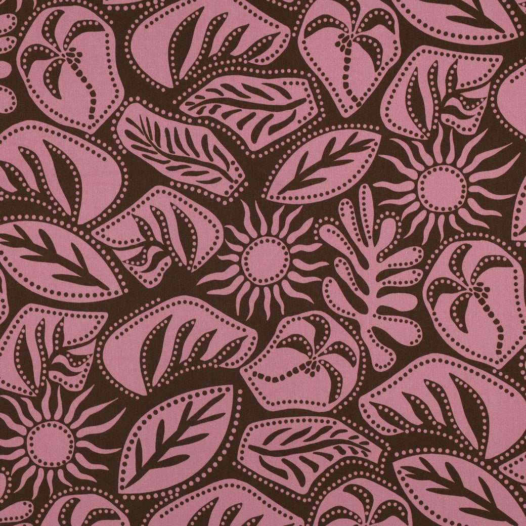 Coupon 110cm rosella viscose stretch abstract legergroen