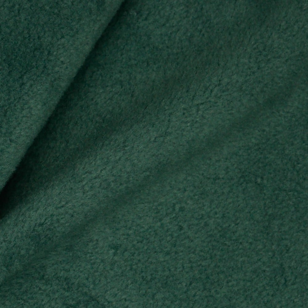 Coupon 40cm lambs fleece anti pilling oudgroen