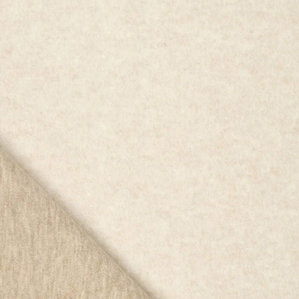 Coupon 45cm vello angora offwhite