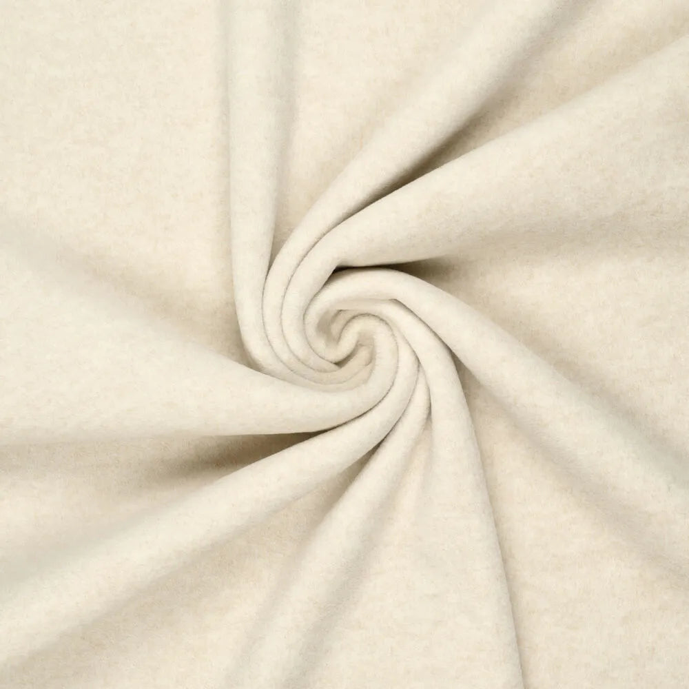 Coupon 45cm vello angora offwhite
