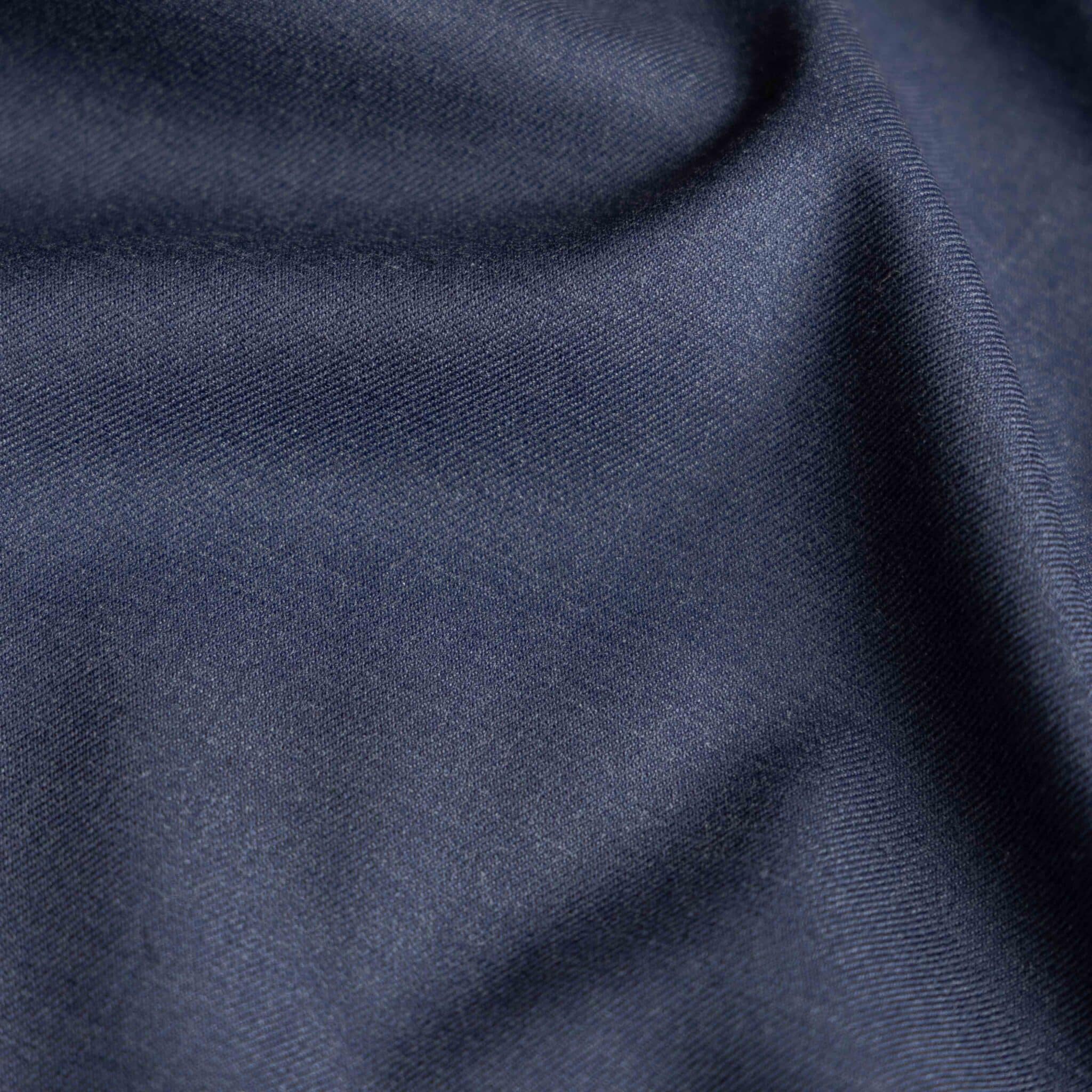 Coupon 60cm bamboo recycled polyester stretch donker denim
