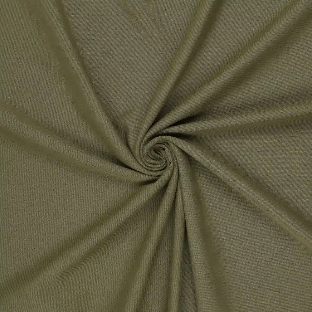 Coupon 70cm heavy lyocell twill mosgroen