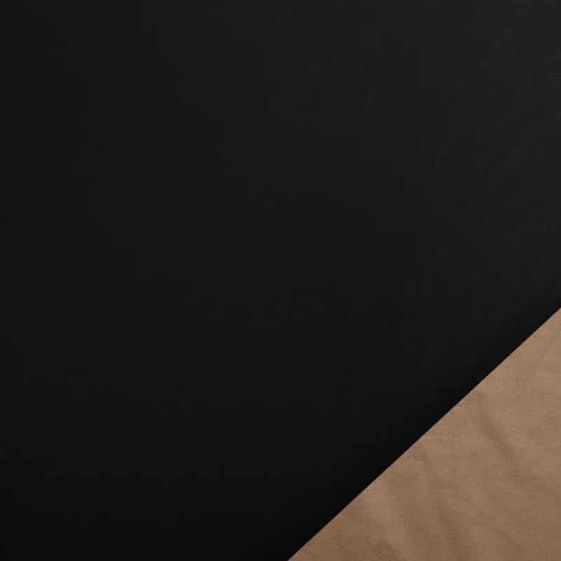 Coupon 80cm air washed leather zwart