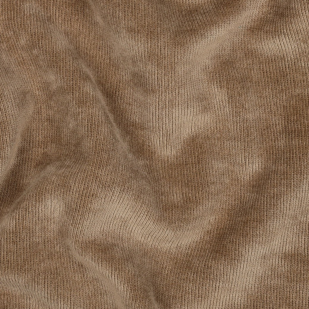 Double sided gebreide velours sherpa taupe