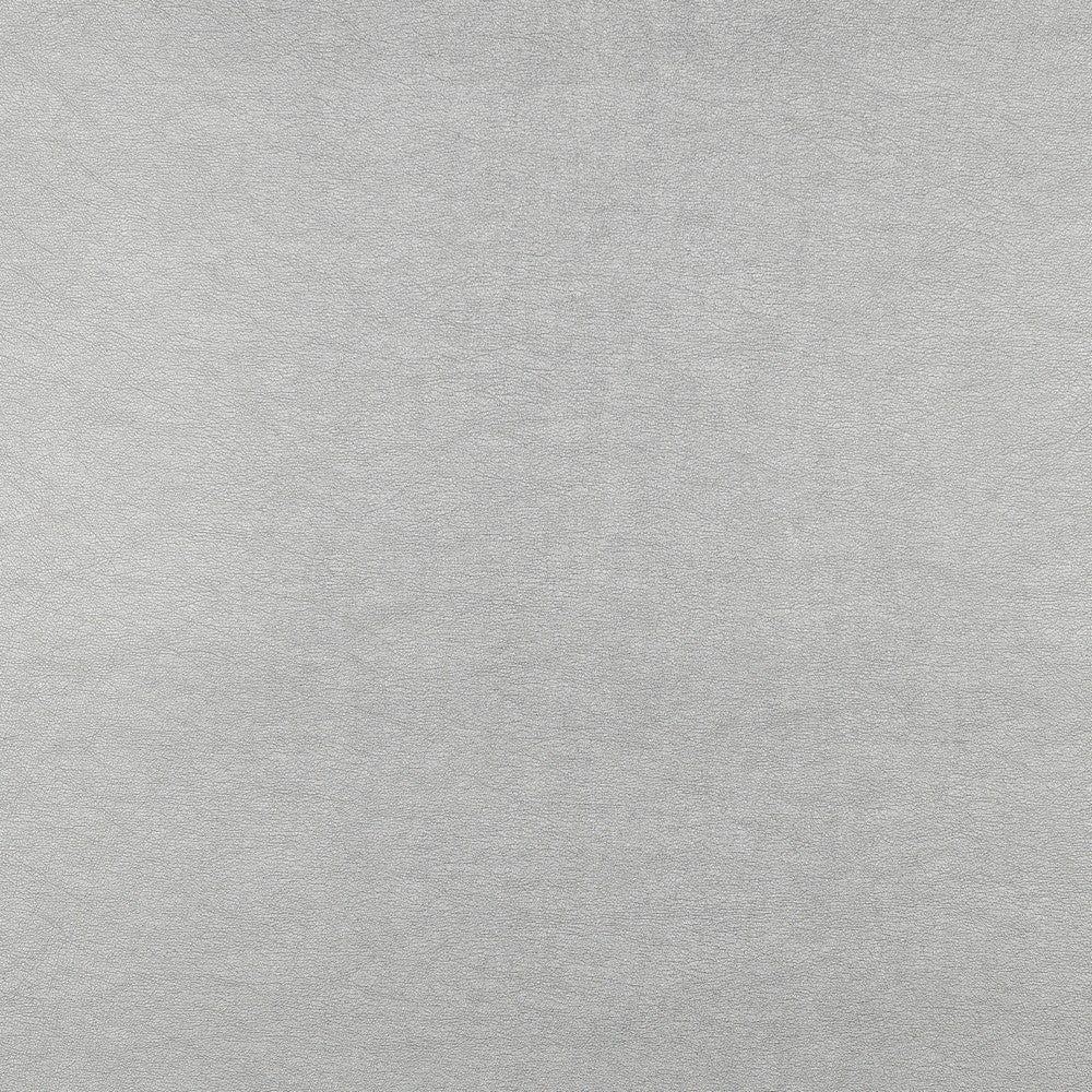 Faux leather licht zilver metallic