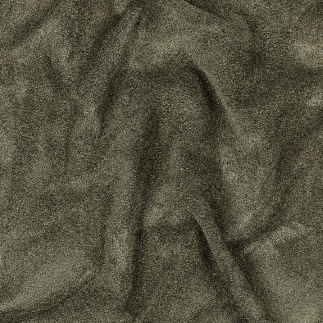 Faux suede legergroen