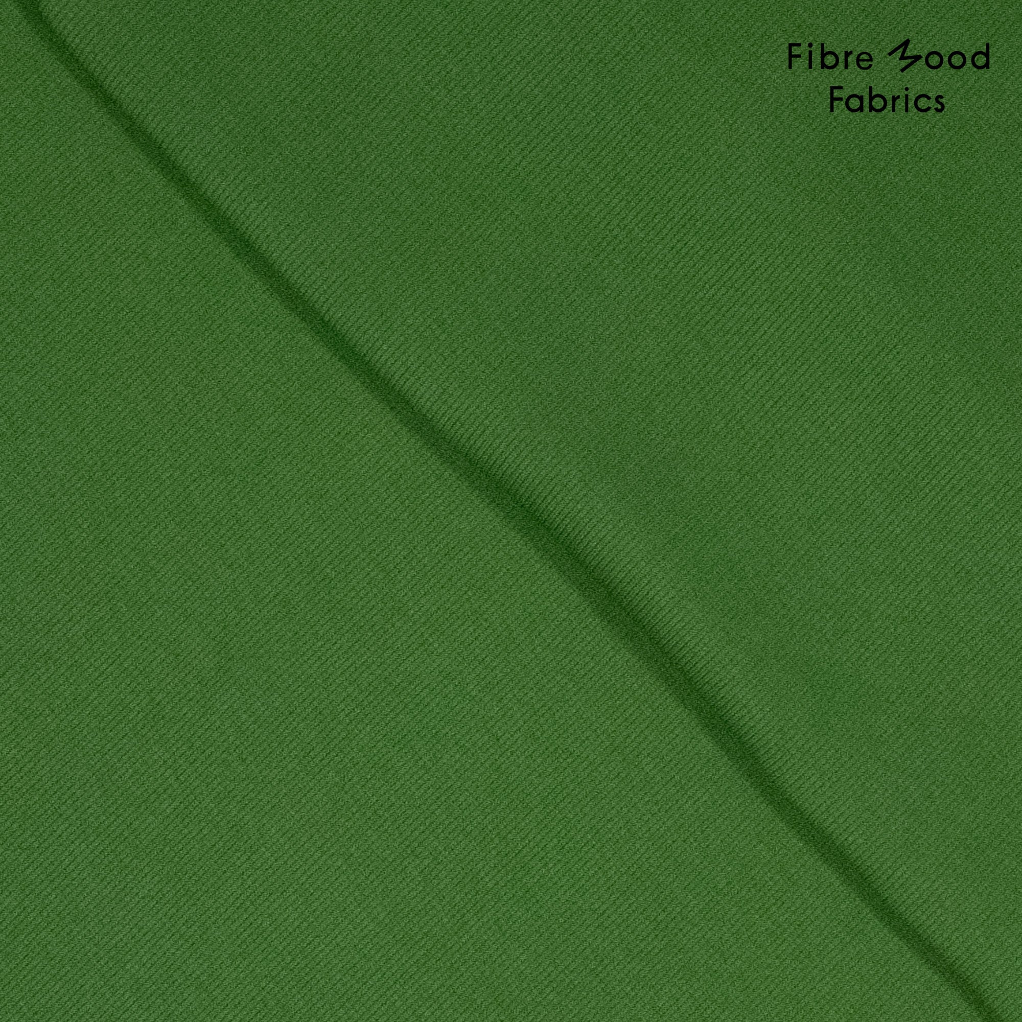 Fibre Mood - Boordstof rib groen