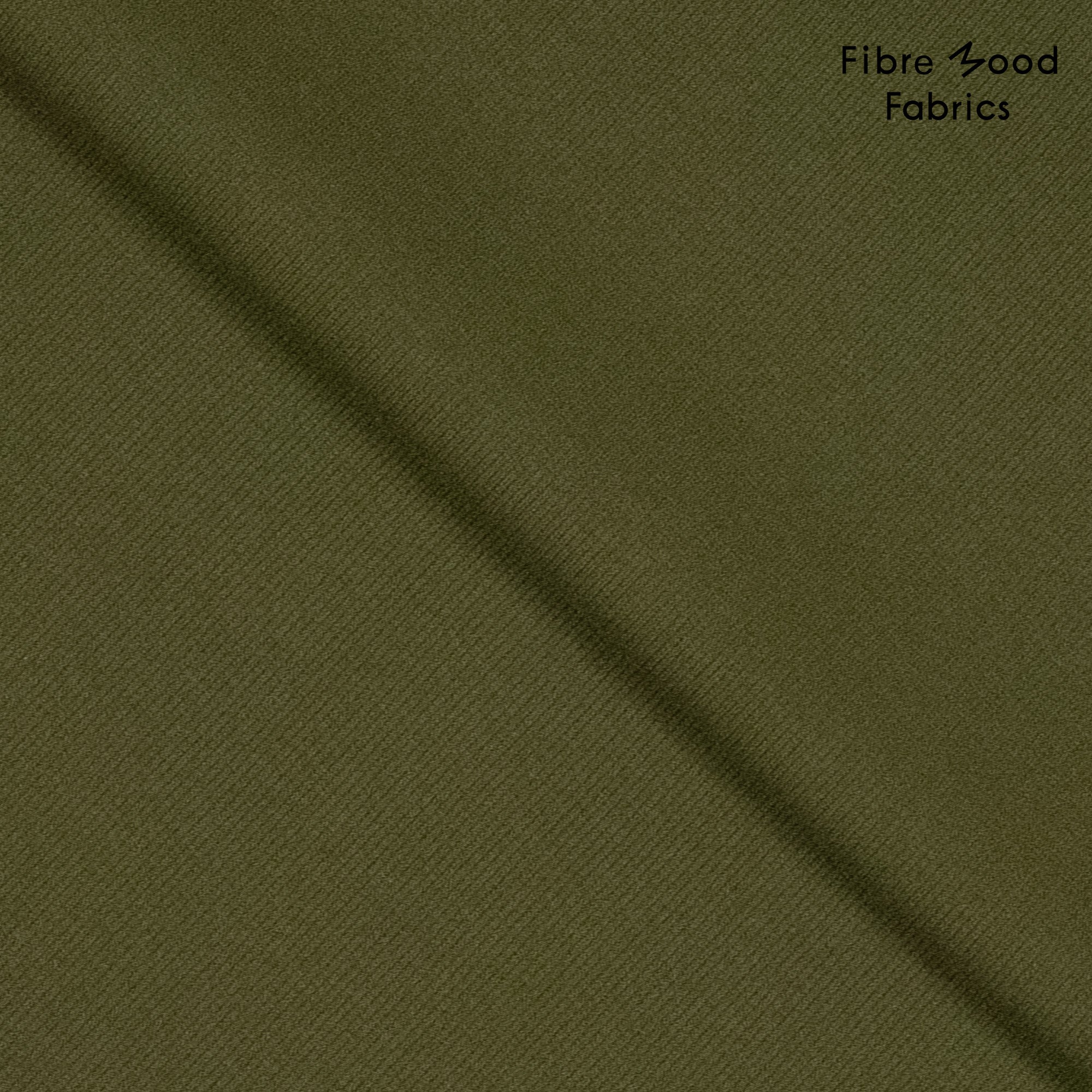 Fibre Mood - Boordstof rib jungle green