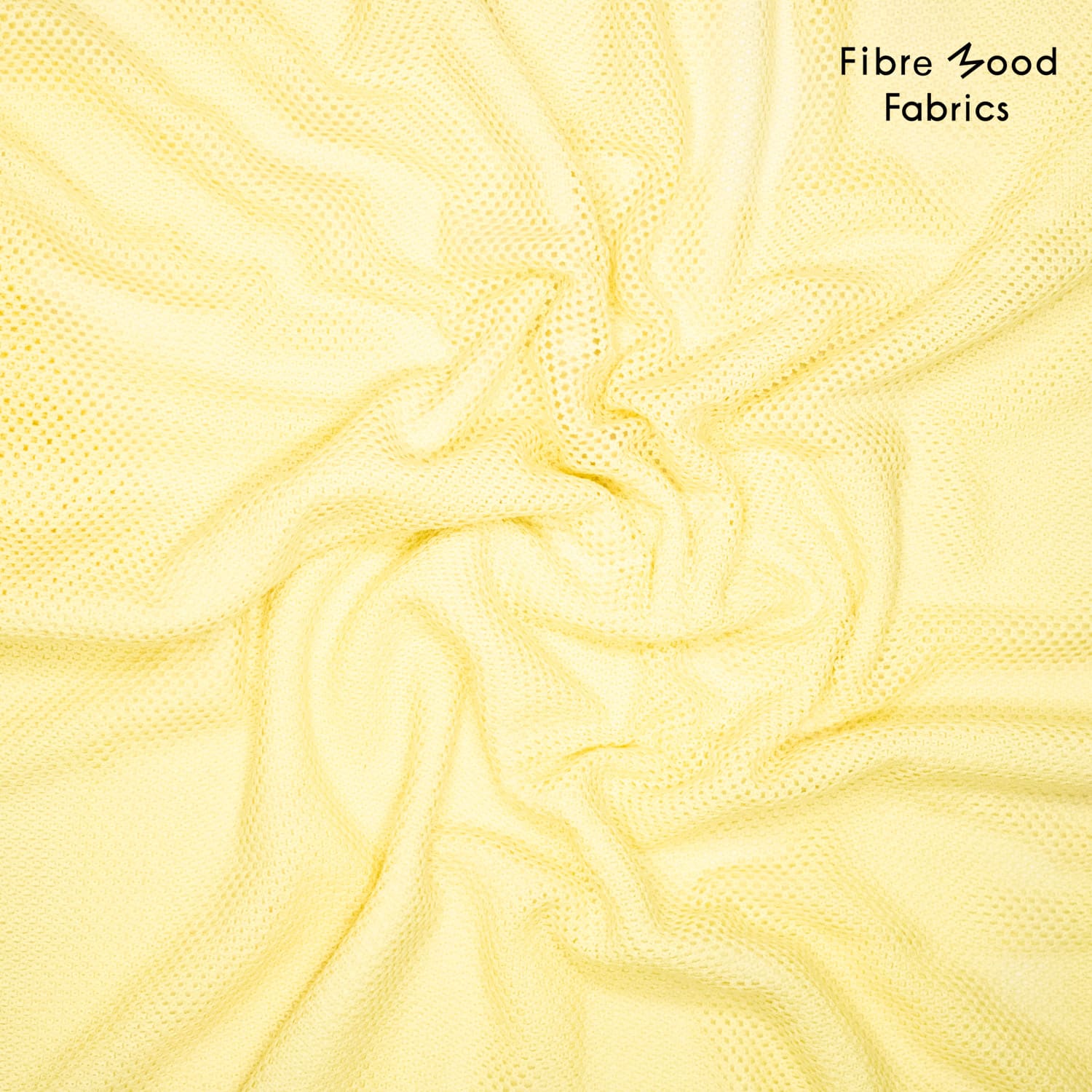 Fibre Mood - Fish net jersey geel