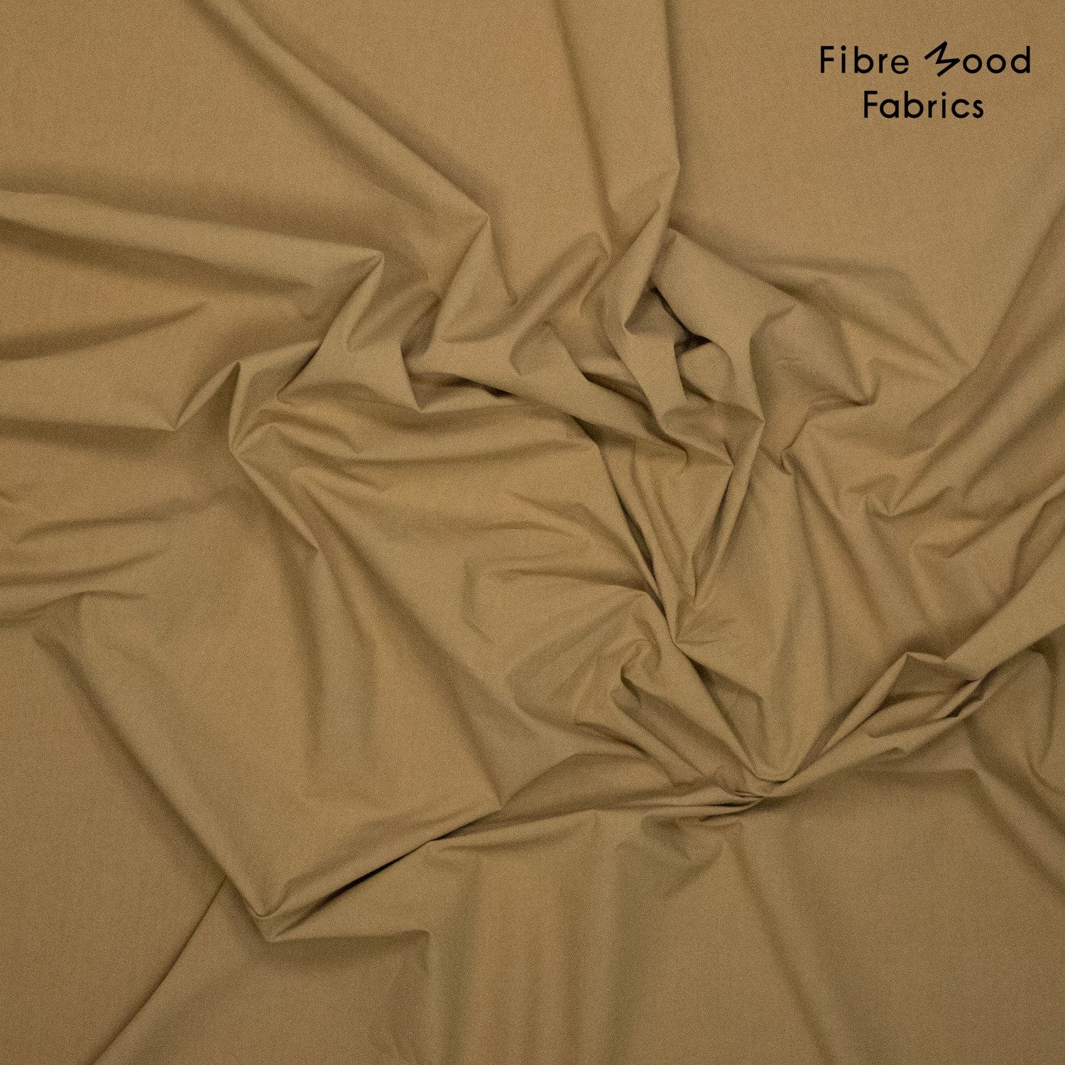 Fibre Mood - Poplin stone washed bruin
