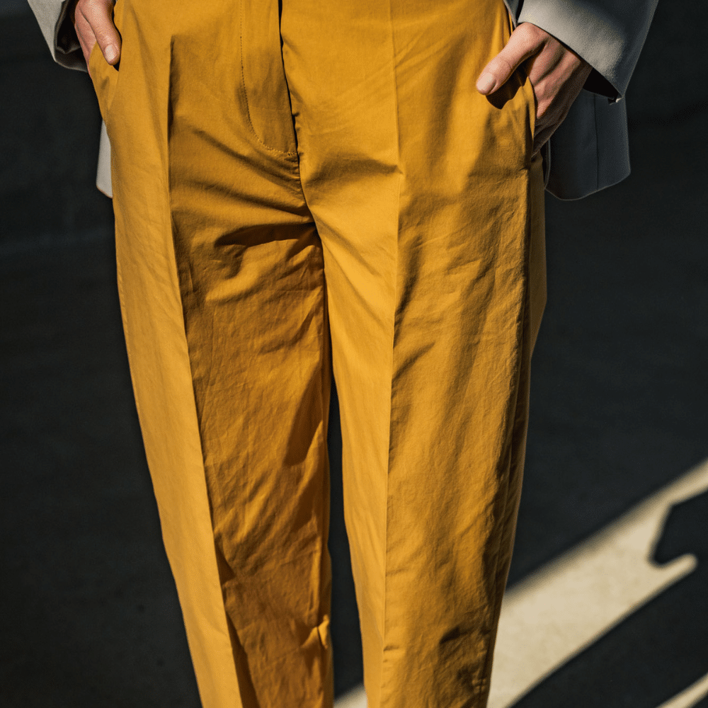Fibre Mood - Poplin stone washed otter bruin
